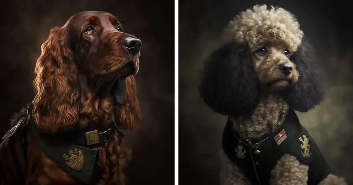 43 Realistic Portraits Of Dogs By Marjan Radovic Showing That They Are The Real Heroes