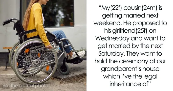 After Suggesting To Use A Temporary Ramp So Her House Can Be Accessible For A Wedding, Woman Exposes The Insulting Bride-To-Be And The Wedding Is Called Off