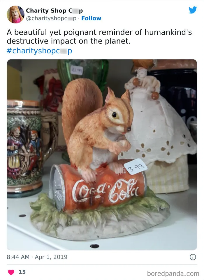 30 Random And Unhinged Charity Shop Finds That Prove Shopping Secondhand Can Be Wild