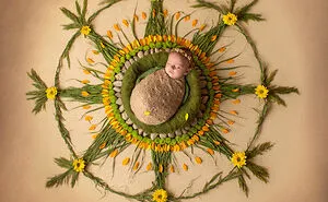 Each Of My Mandalas Is Designed For A Particular Baby, And Here Are My Latest 38 Photographs From The Series: “The Kids Of The Sun”