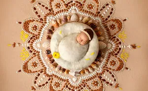 Each Of My Mandalas Is Designed For A Particular Baby, And Here Are My Latest 38 Photographs From The Series: “The Kids Of The Sun”