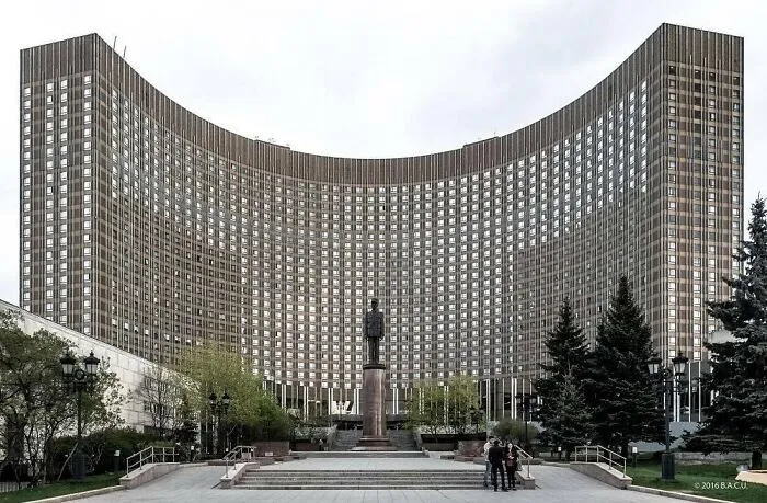 Hotel “Cosmos" Moscow, Russia, Built In 1979