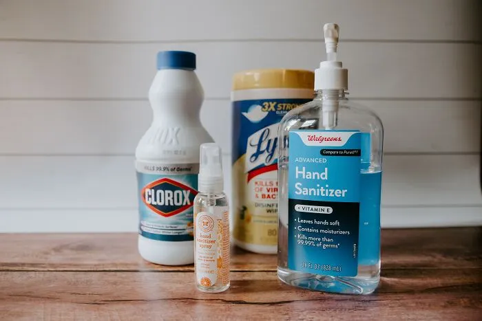 Mixing Cleaning Supplies