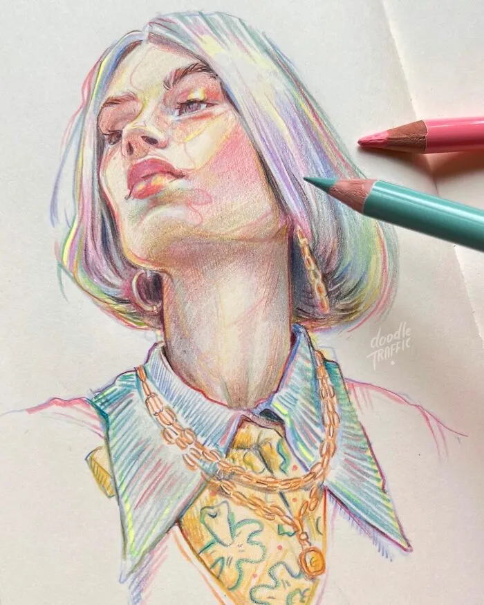 I Draw Portraits Of People And Movie Characters In My Sketchbook, And Here Are 32 Of My Best Works
