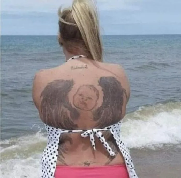 30 Tatuajes tan horribles para recordarnos que algunos errores pueden ser difíciles de borrar