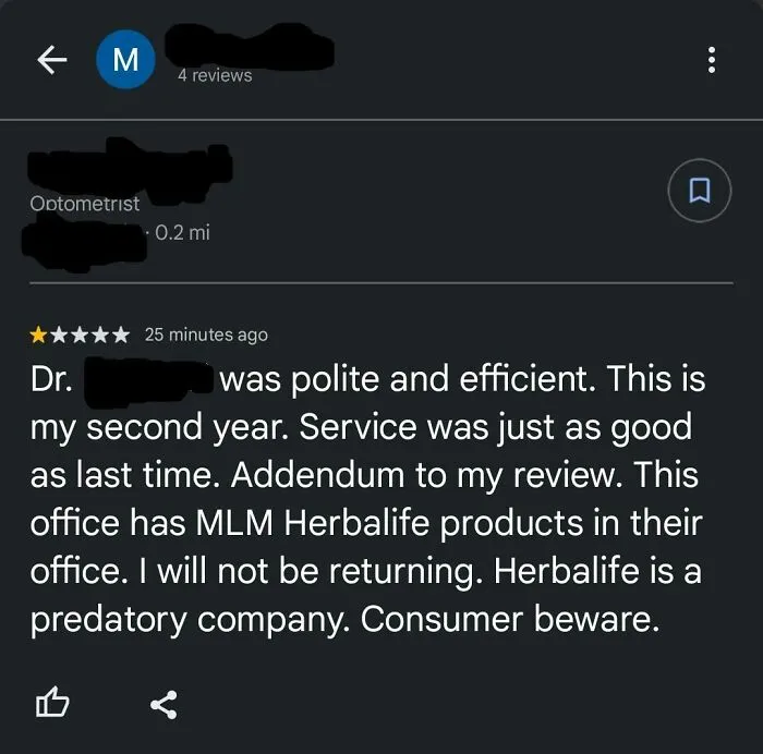 My Optometrists Office, Of All F***ing Places