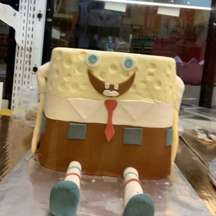 Pastel de Bob Esponja