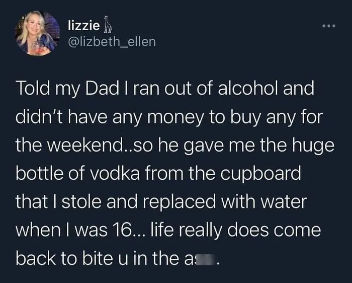 Dad Totally Knew