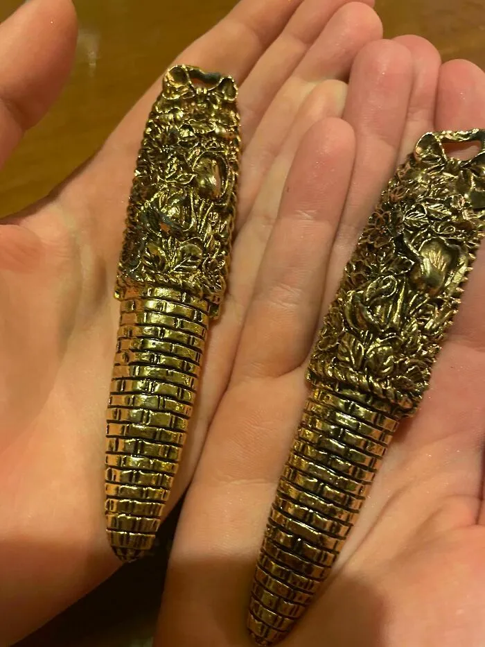 ¿Qué son estos objetos de metal pesado que encontré en una tienda de segunda mano?