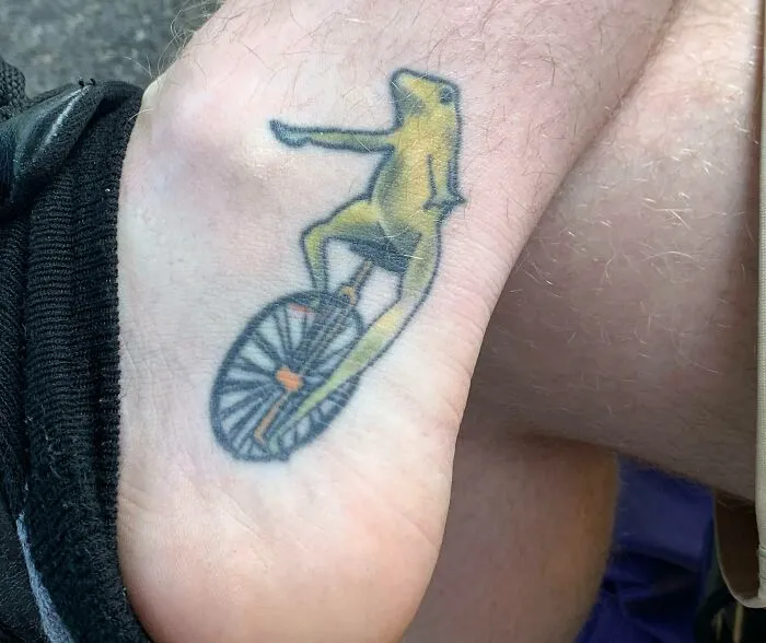 I Went On A Date Today, He Proudly Showed Me This Tattoo