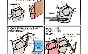 My 30 Hilarious Pig Comics That Offer A Glimpse Into The Quirks Of Asian Family Life