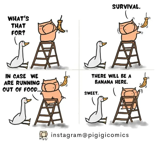 My 30 Hilarious Pig Comics That Offer A Glimpse Into The Quirks Of Asian Family Life