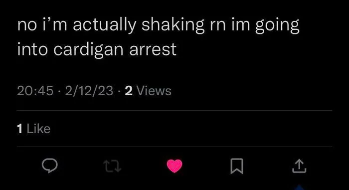 Going Into Cardigan Arrest