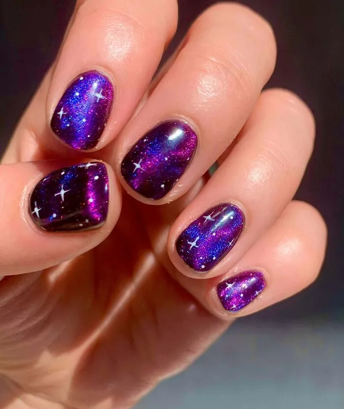 Galaxy Nail Art
