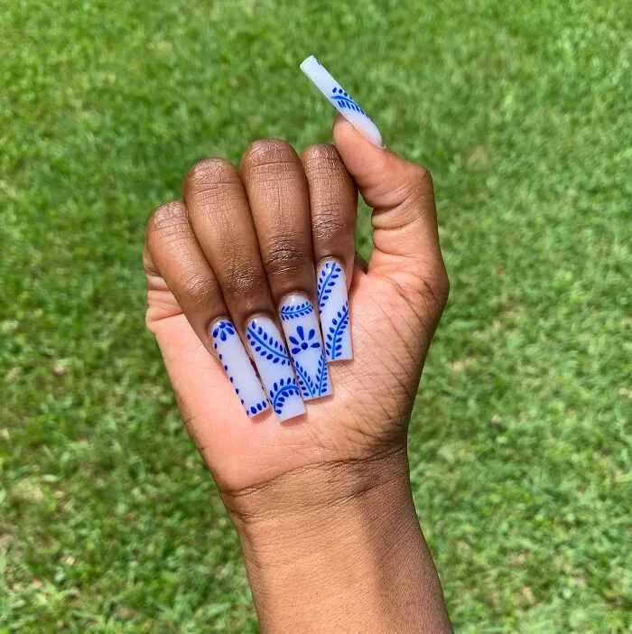 Clase Azul Bottle Nail Art