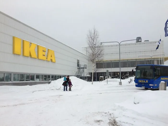 This IKEA In Espoo, Finland Is The Only White IKEA In The World