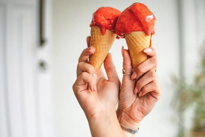 An Invite To Go Out For Ice Cream Cones