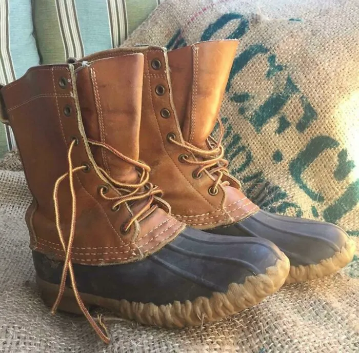 Botas punta de pato L.L. Bean de 1939