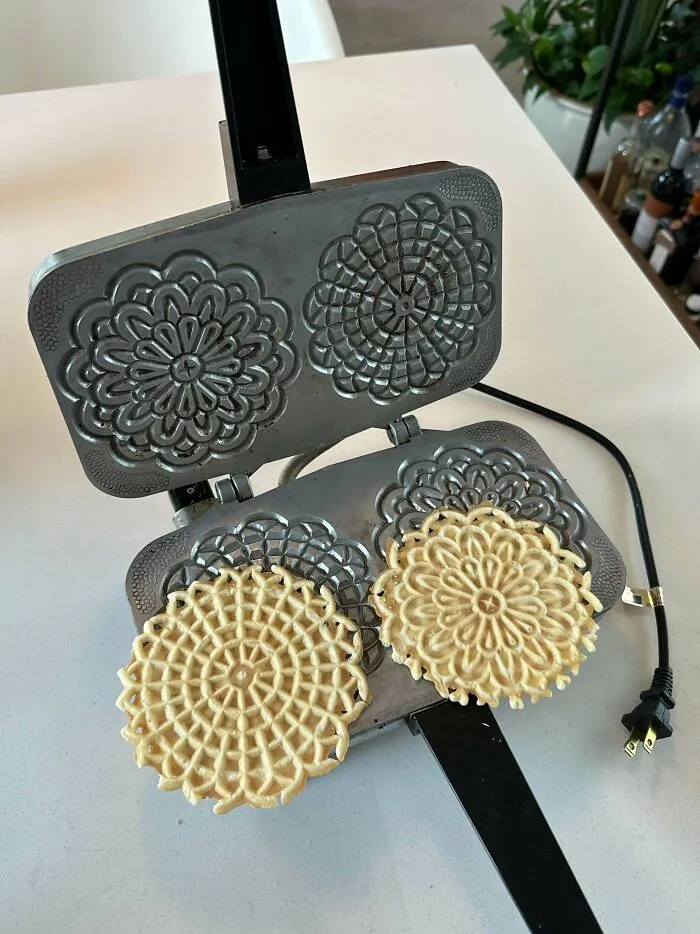 Plancha Vitantonio Pizzelle (galletera italiana) de los años 70 u 80