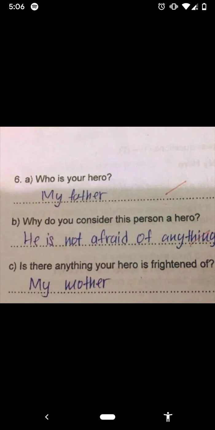 Complete With Adult Handwriting
