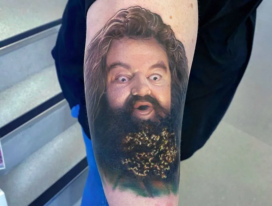 Everyone’s Favourite Giant Hagrid As Played By The Incomparable And Greatly Missed Robbie Coltrane