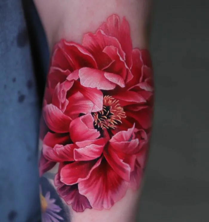 Peonies Tattoo