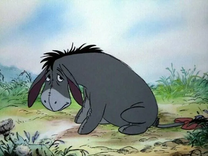 Eeyore From "Winnie The Pooh"