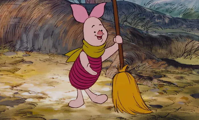 Piglet From "Winnie The Pooh"