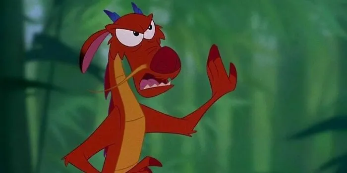 Mushu From "Mulan"