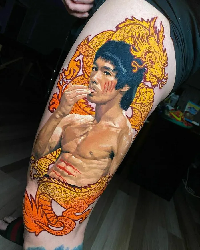 Bruce Lee Tattoo