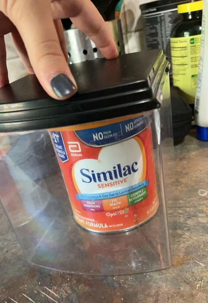 Picked Up My Walmart Order And They Left The Formula I Bought In Its Security Box
