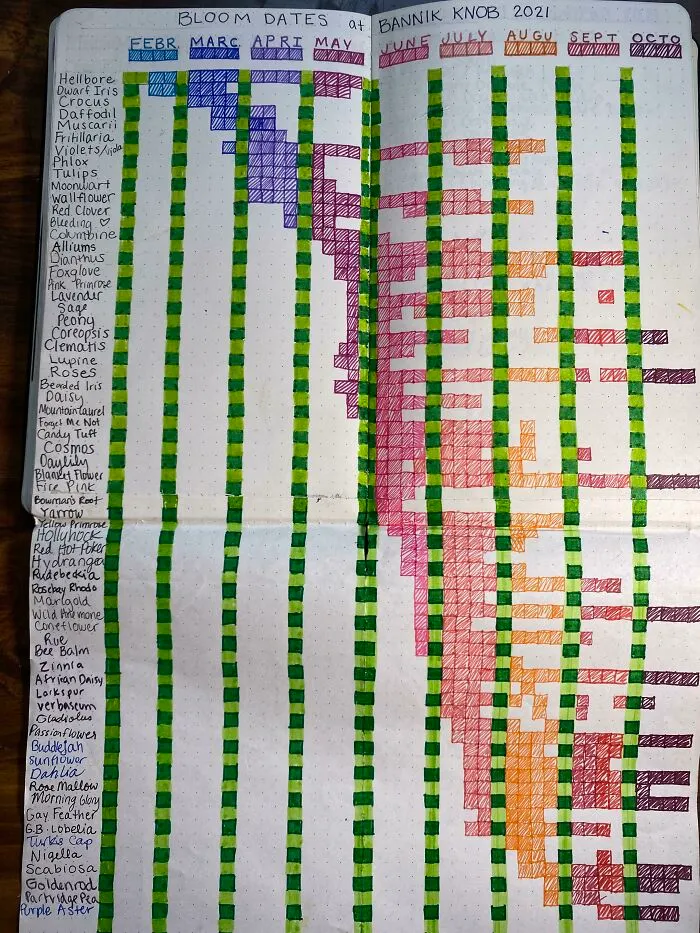  Bloom Dates For Every Flower In My Garden- Everyone In R/Gardening Wanted Me To Share This Here, Hope You’ll Allow It!