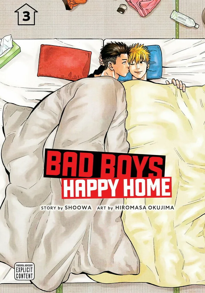 Manga cover for "Bad Boys"