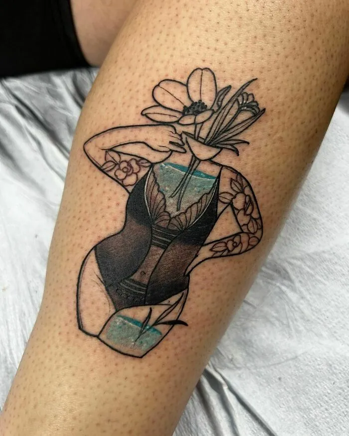 Blooming Woman Tattoo