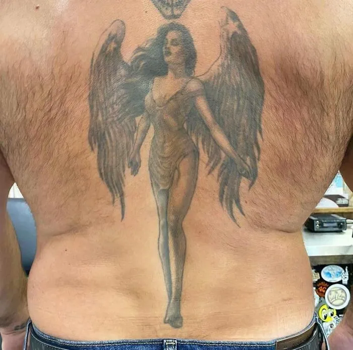 24 Year Old Mark Mahoney Fine Line Tattoo