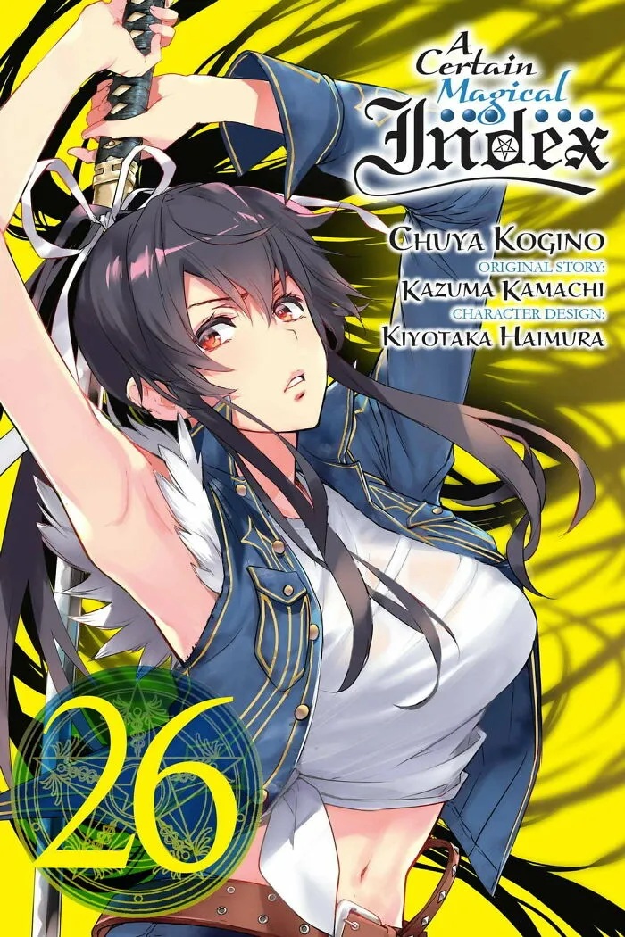 Manga cover for "A Certain Magical Index "