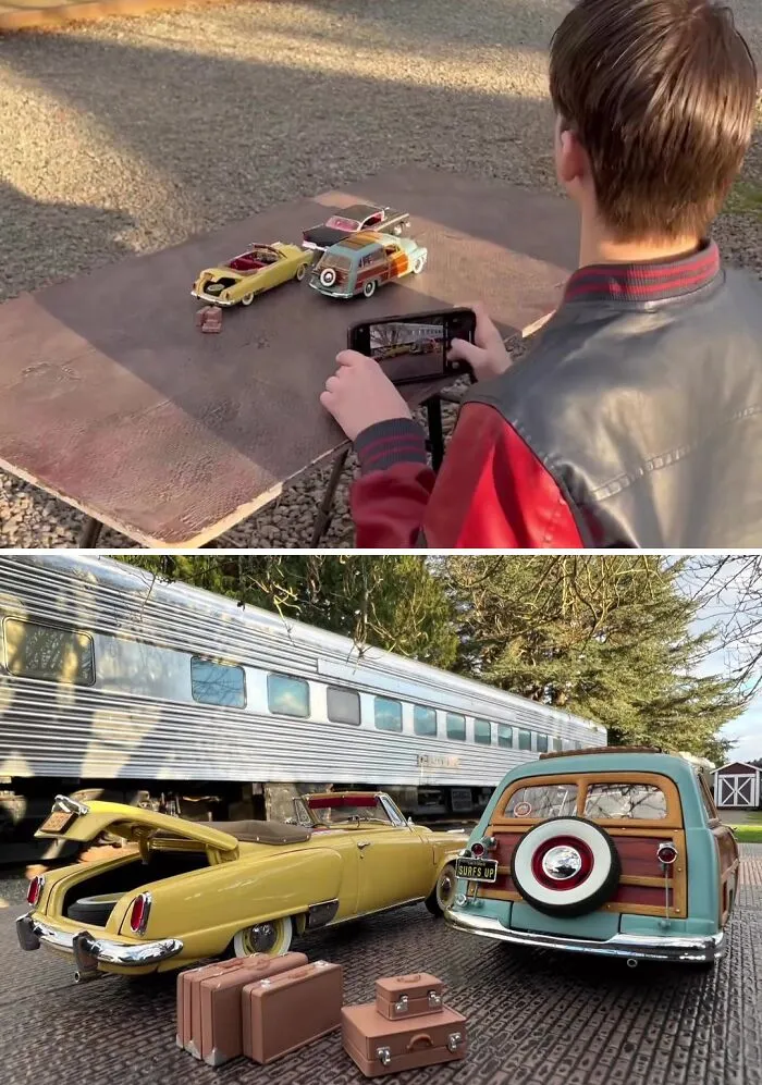 15 Y.O. Photographer Masterfully Uses Forced Perspective To Fool The Eye And Make Toy Cars Look Like Real Autos (30 Pics)