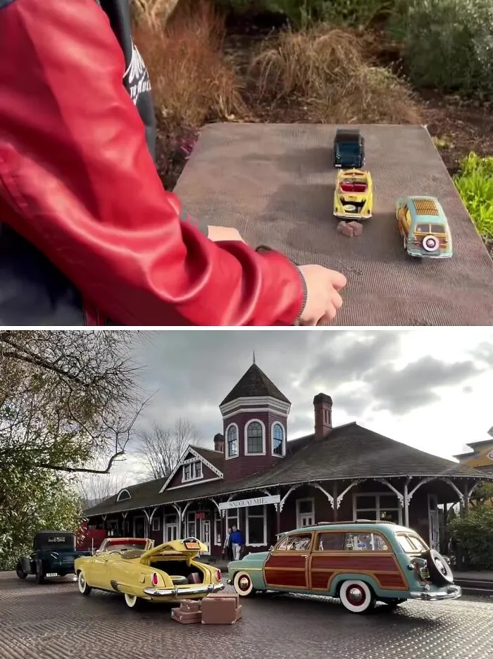 15 Y.O. Photographer Masterfully Uses Forced Perspective To Fool The Eye And Make Toy Cars Look Like Real Autos (30 Pics)
