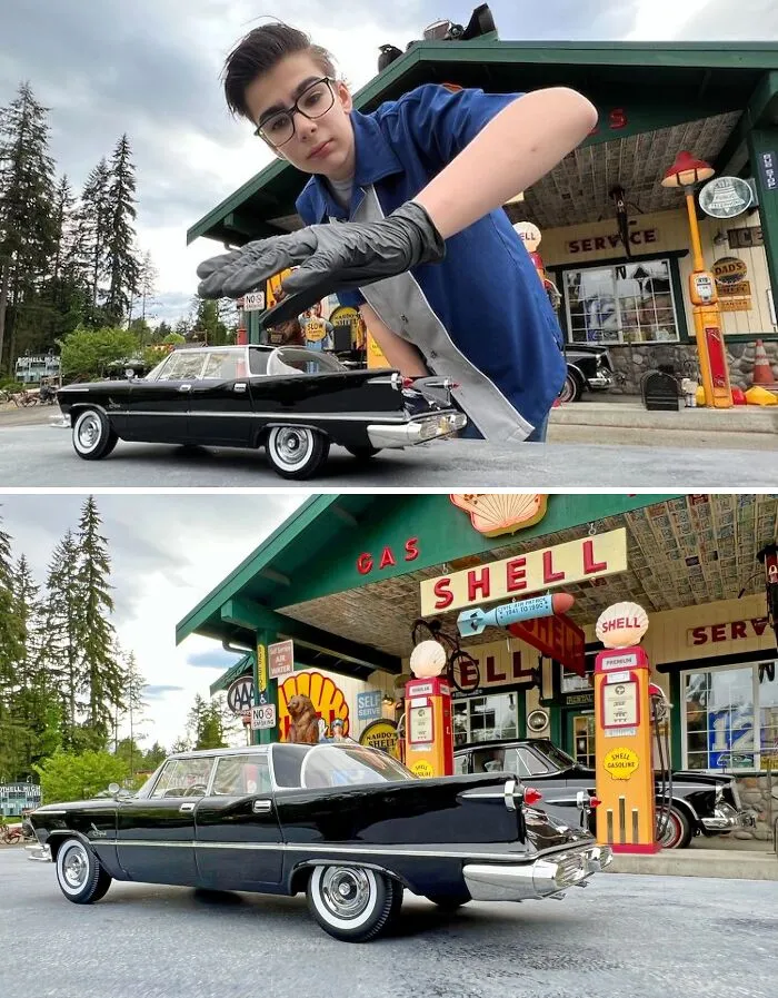 15 Y.O. Photographer Masterfully Uses Forced Perspective To Fool The Eye And Make Toy Cars Look Like Real Autos (30 Pics)