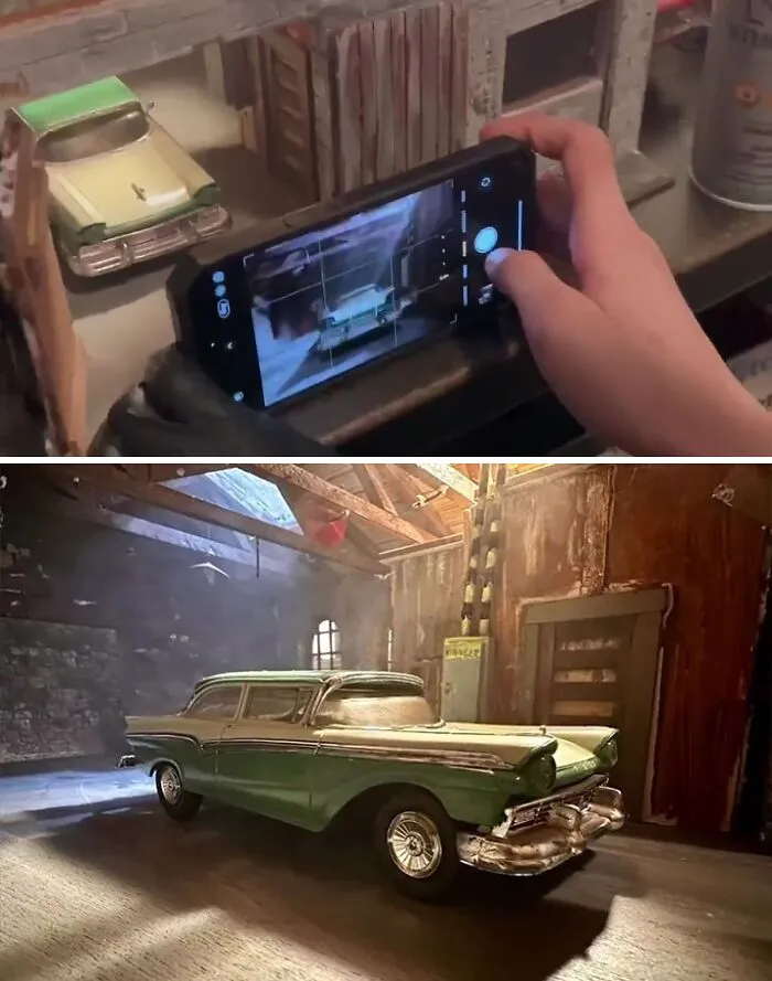 15 Y.O. Photographer Masterfully Uses Forced Perspective To Fool The Eye And Make Toy Cars Look Like Real Autos (30 Pics)