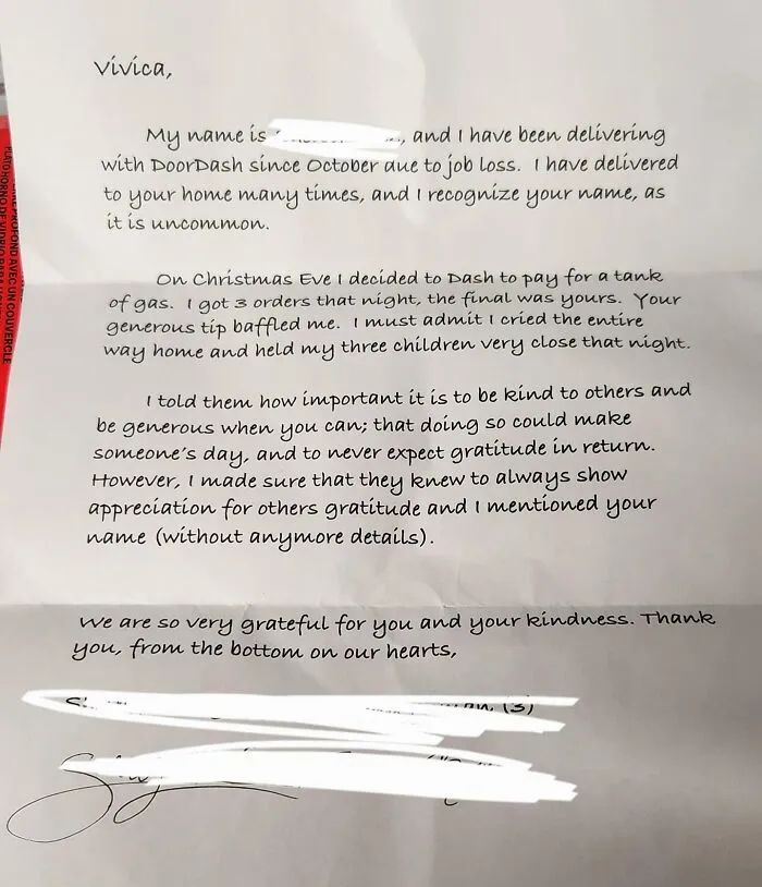 A Dasher Left This In My Mailbox