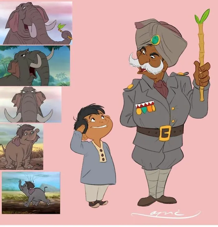 Colonel Hathi And Hathi Jr