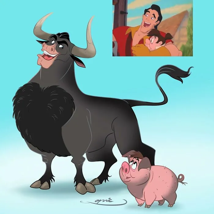 Gaston And Lefou
