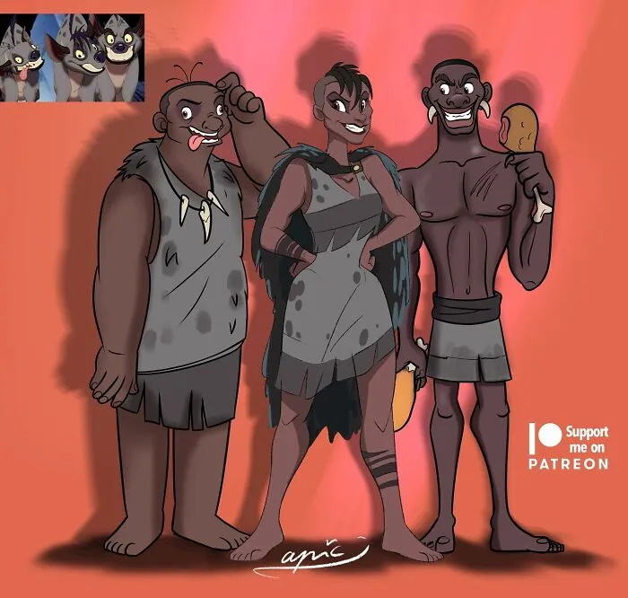 Ed, Shenzi And Banzai