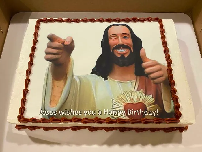 My GF Gets Frustrated That She Has To Share Birthday’s (Today) And Christmas A Few Days Apart. I Decided To Have A Professional Cake Made To Celebrate Her Day! Thoughts?