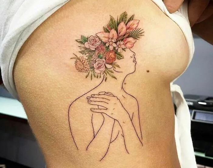 Line Floral Illustration