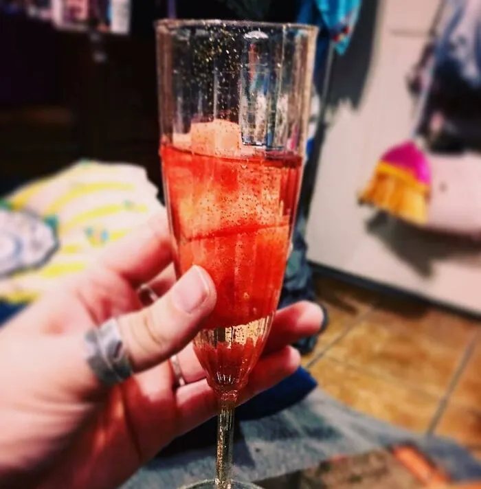 Champagne And Watermelon