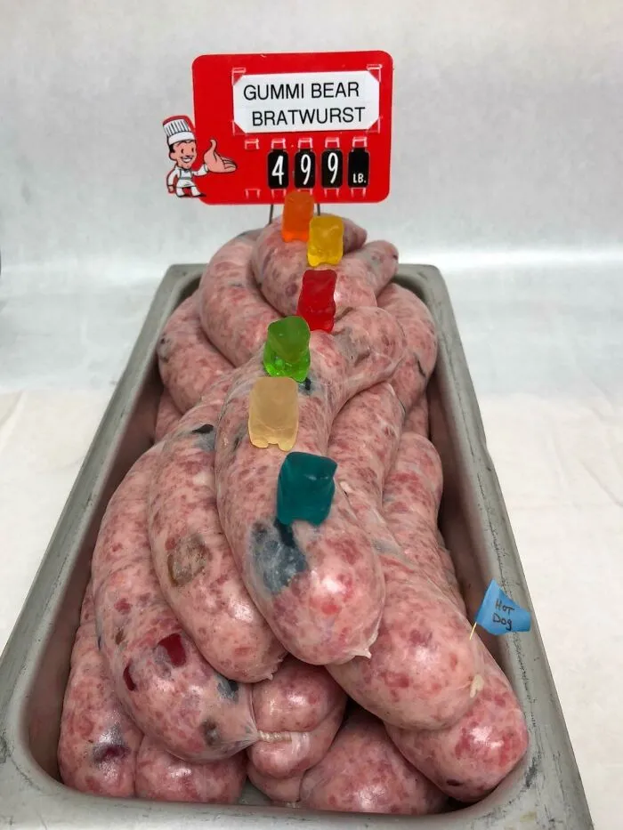 Sausage Pork With Gummy Bears