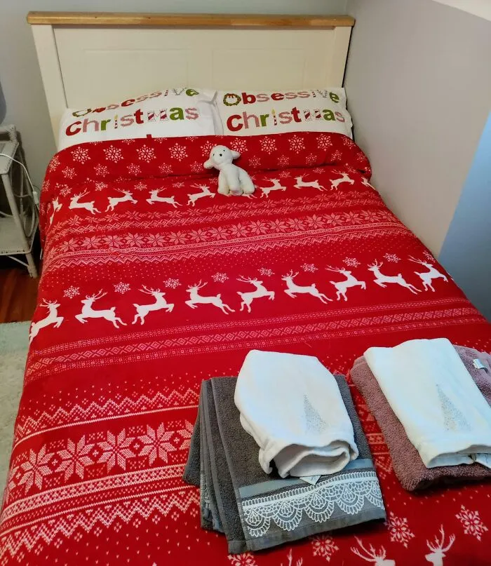 My Mom Still Does My Old Room Up Like This When I Visit For Christmas. I'm 33 Years Old