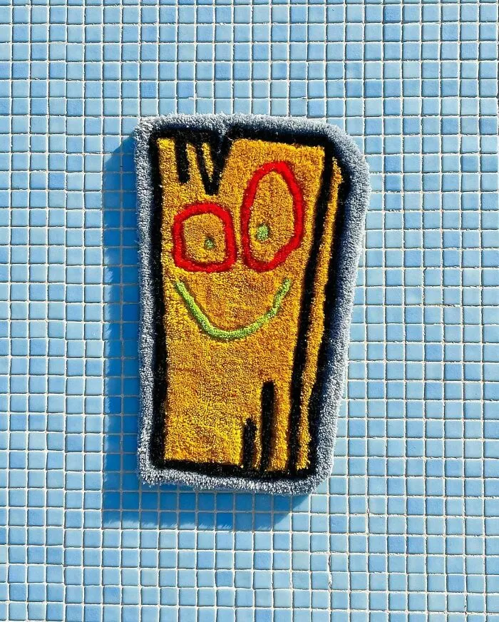 Ed, Edd & Eddy colorful rug